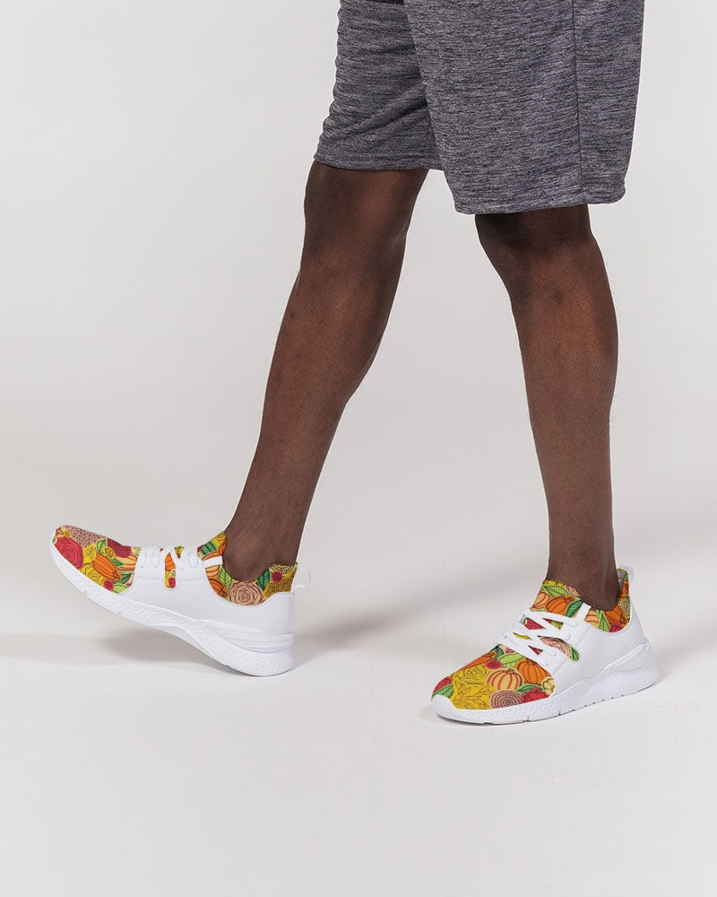 Citrouilles et Fleurs Men's Two-Tone Sneaker