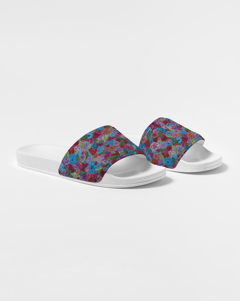 Les Fleurs Women's Slide Sandal