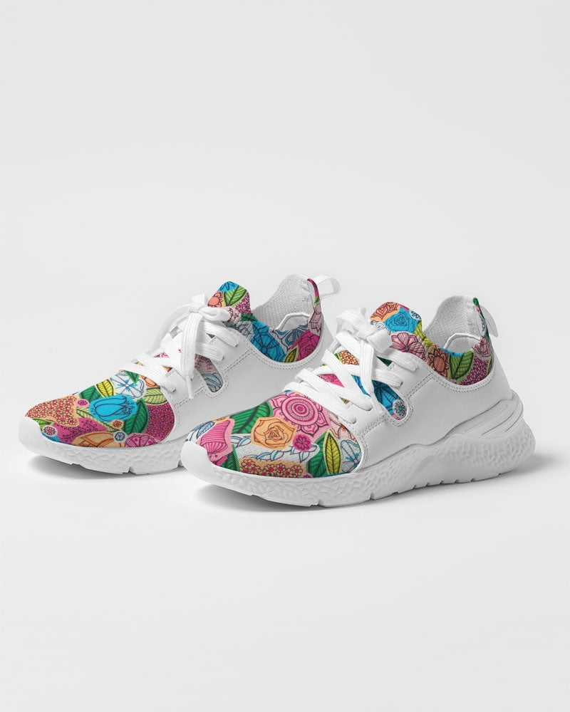 Fleurs de Printemps Women's Two-Tone Sneaker