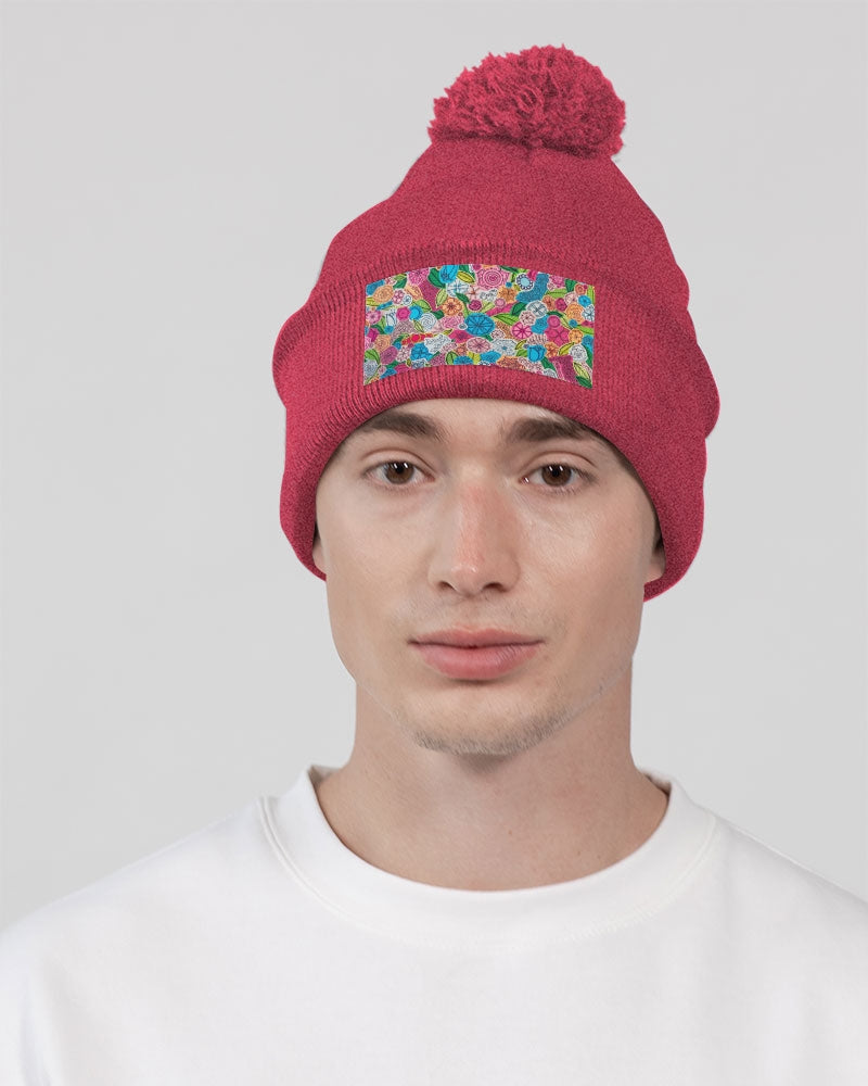 Fleurs de Printemps Pom-Pom Knit Beanie | Sportsman