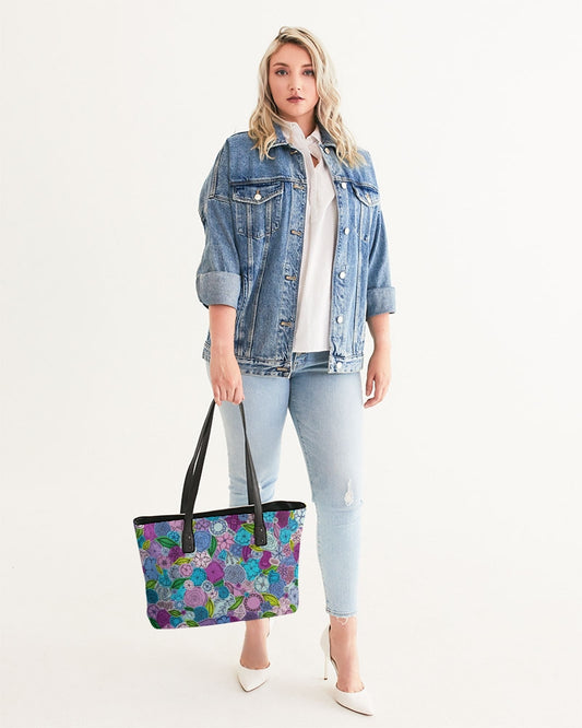 Les Fleurs Violettes Stylish Tote