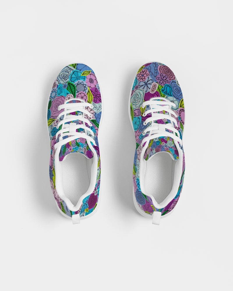 Les Fleurs Violettes Women's Athletic Shoe