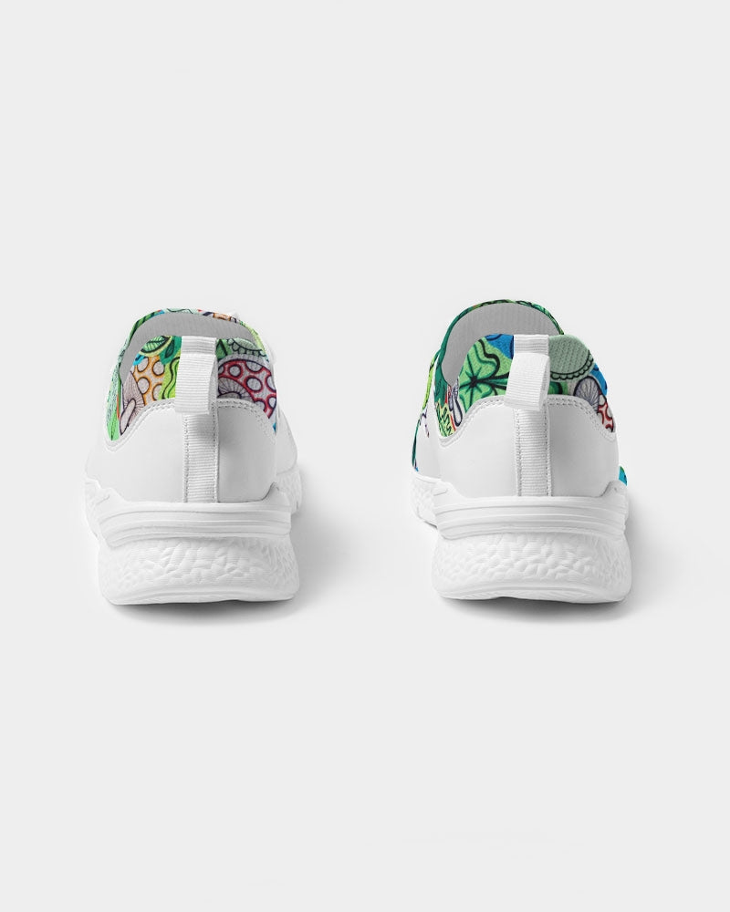 Fleurs et Trèfles Women's Two-Tone Sneaker