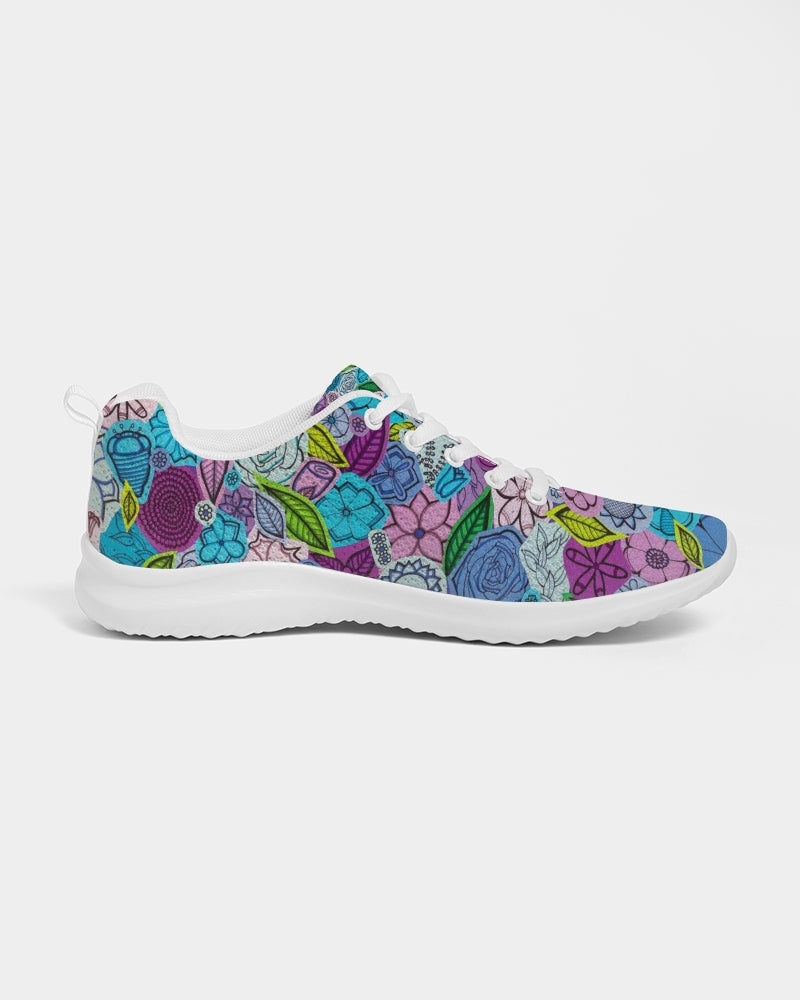 Les Fleurs Violettes Women's Athletic Shoe