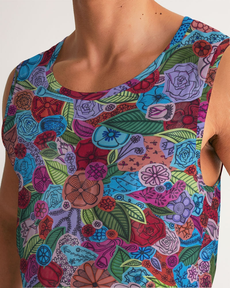 Les Fleurs Men's Sports Tank