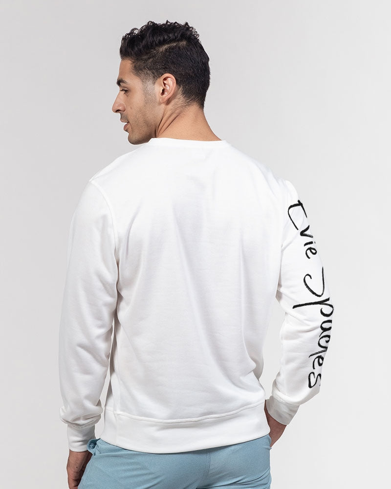 Accroche-toi à Moi Men's Classic French Terry Crewneck Pullover