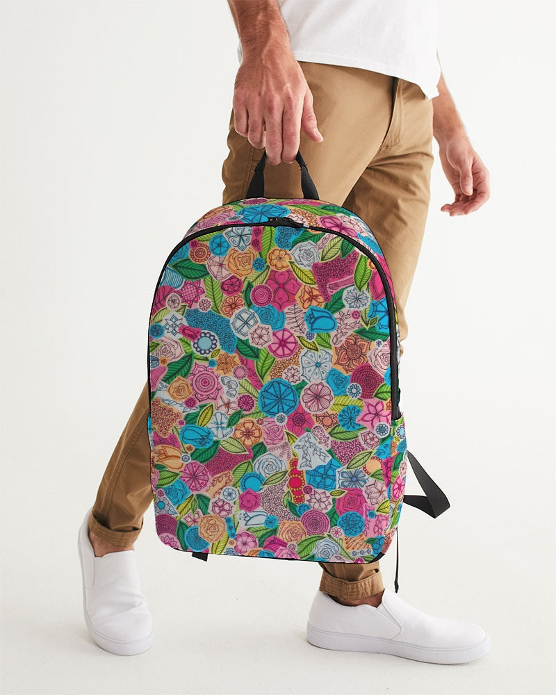 Fleurs de Printemps Large Backpack