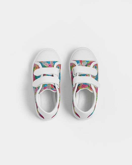Fleurs de Printemps Kids Velcro Sneaker