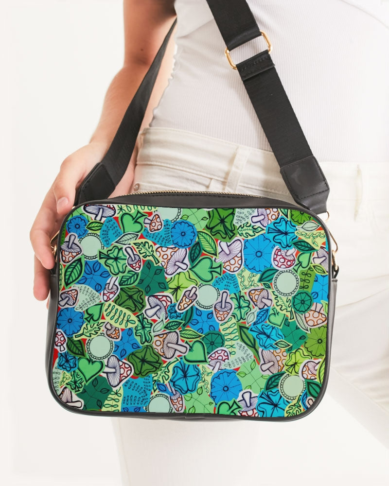 Fleurs et Trèfles Crossbody Bag