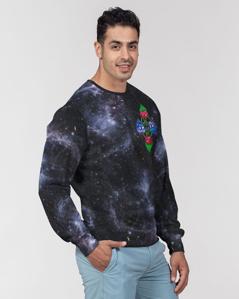 Galaxy (1) Men's Classic French Terry Crewneck Pullover