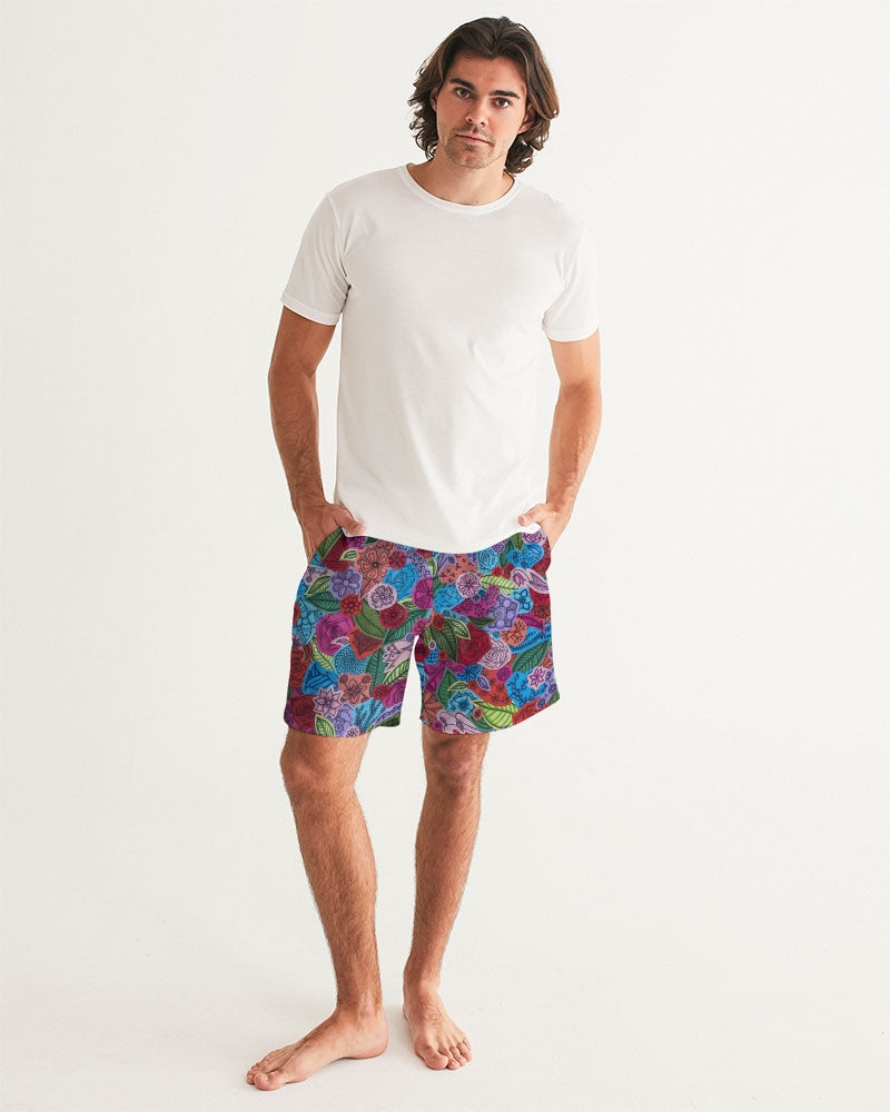 Les Fleurs Men's Swim Trunk