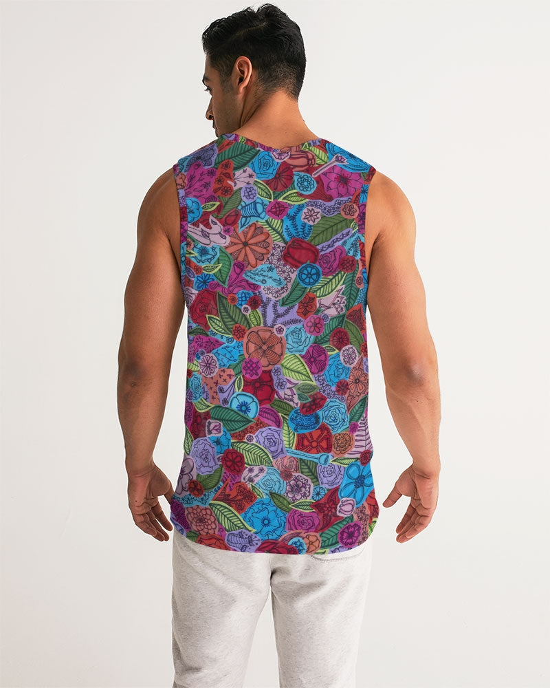 Les Fleurs Men's Sports Tank