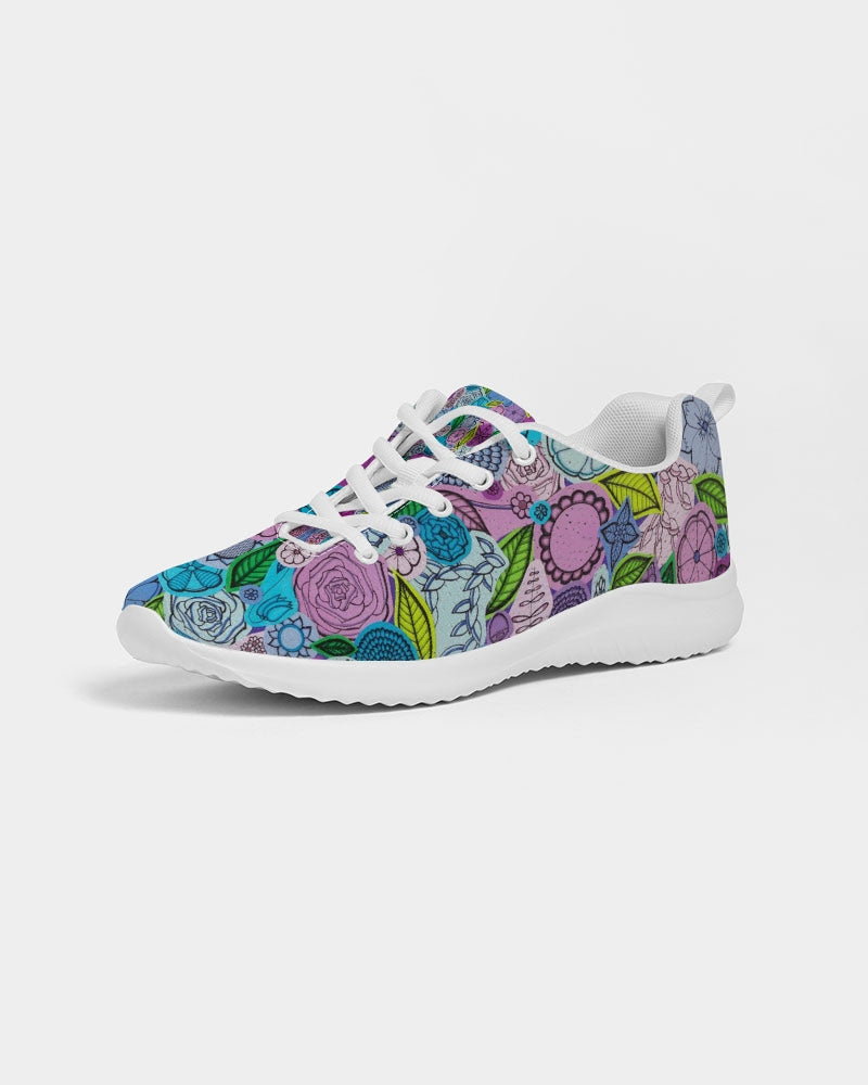 Les Fleurs Violettes Women's Athletic Shoe