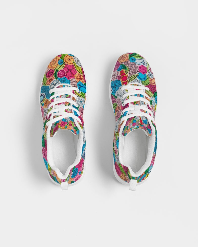 Fleurs de Printemps Women's Athletic Shoe