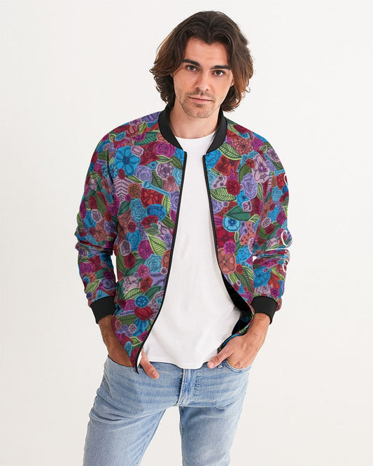 Les Fleurs Men's Bomber Jacket