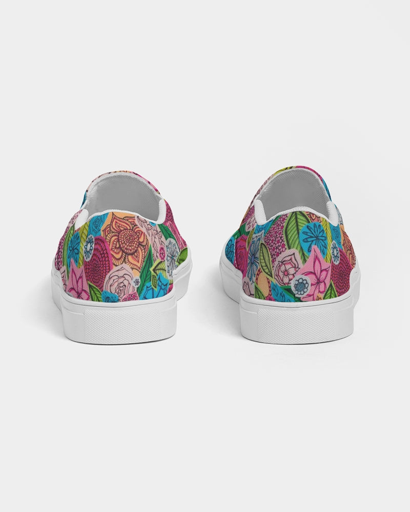 Fleurs de Printemps Men's Slip-On Canvas Shoe