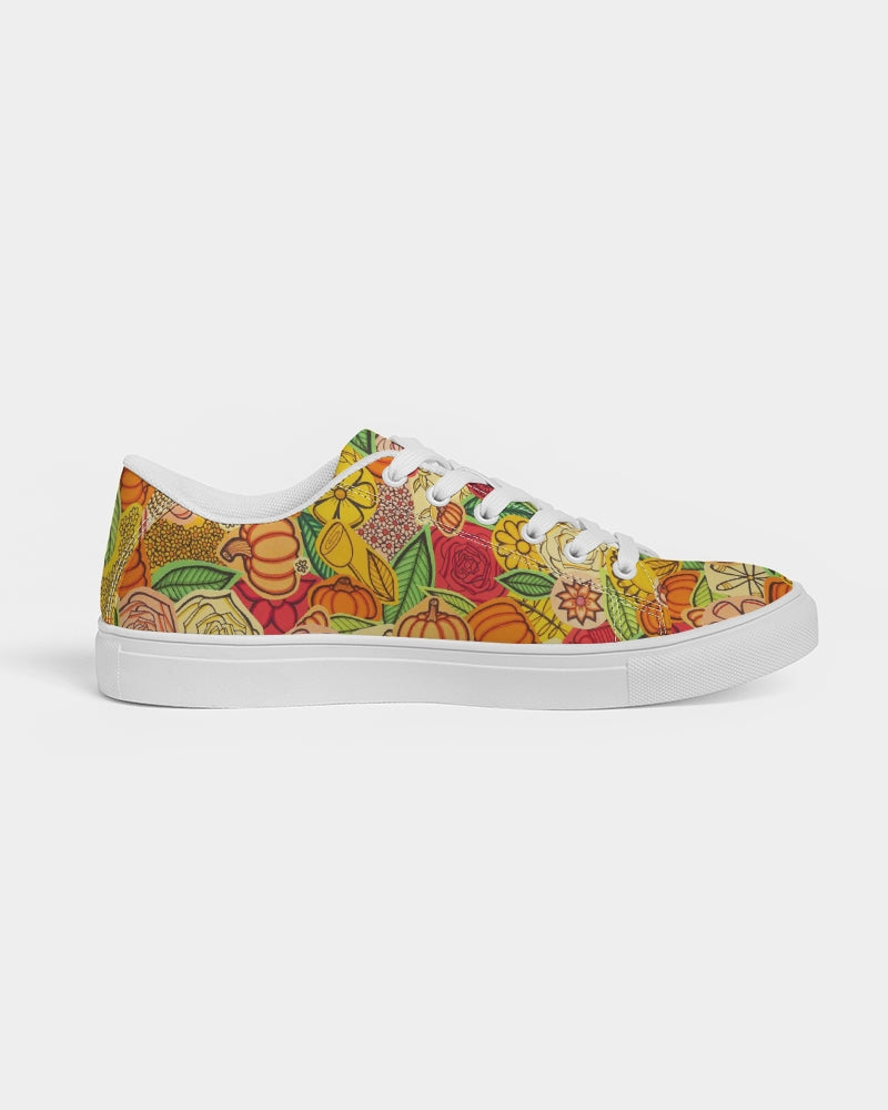 Citrouilles et Fleurs Women's Faux-Leather Sneaker