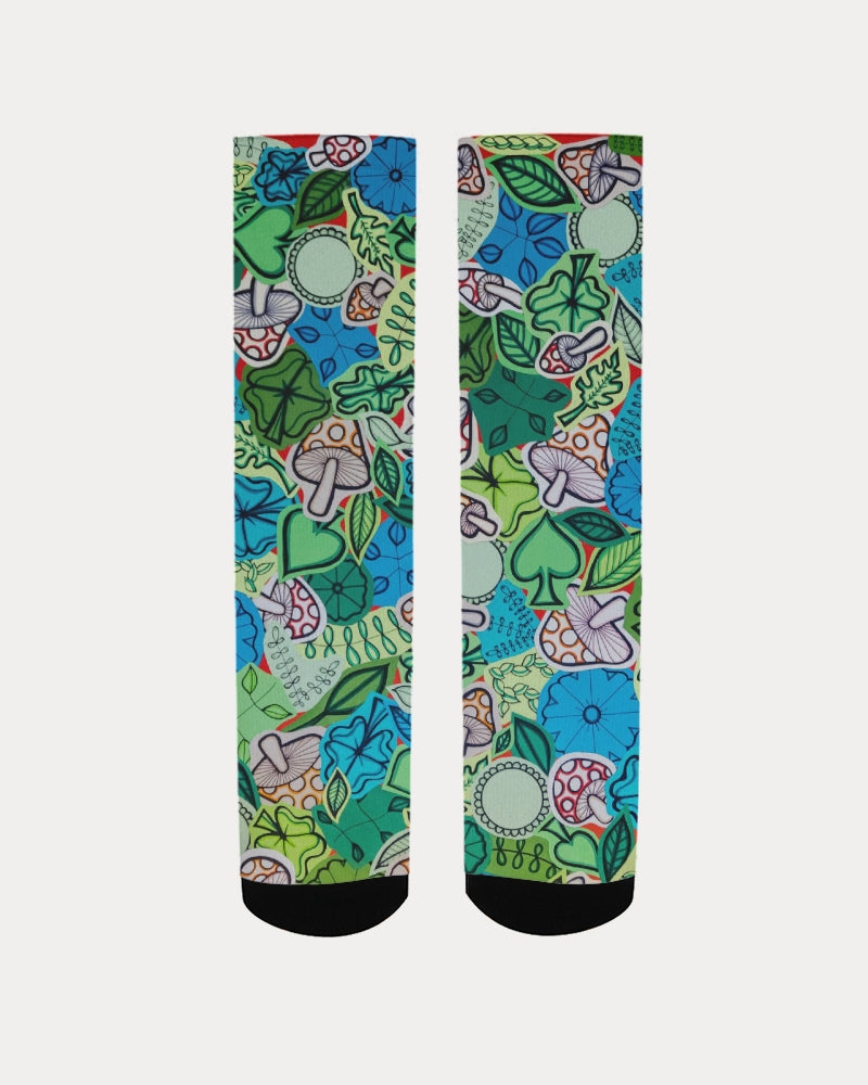 Fleurs et Trèfles Women's Socks