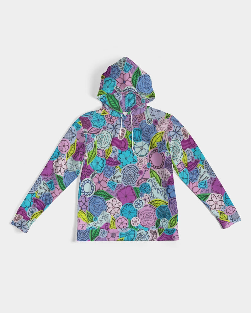 Les Fleurs Violettes Men's Hoodie