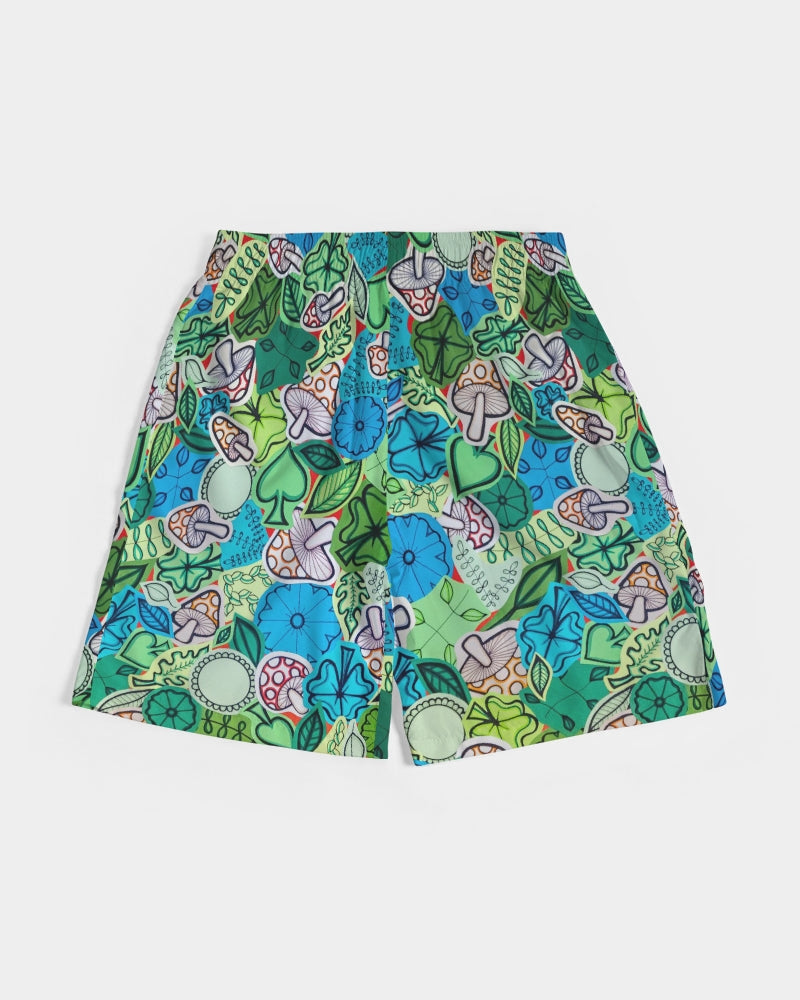 Fleurs et Trèfles Men's Jogger Shorts