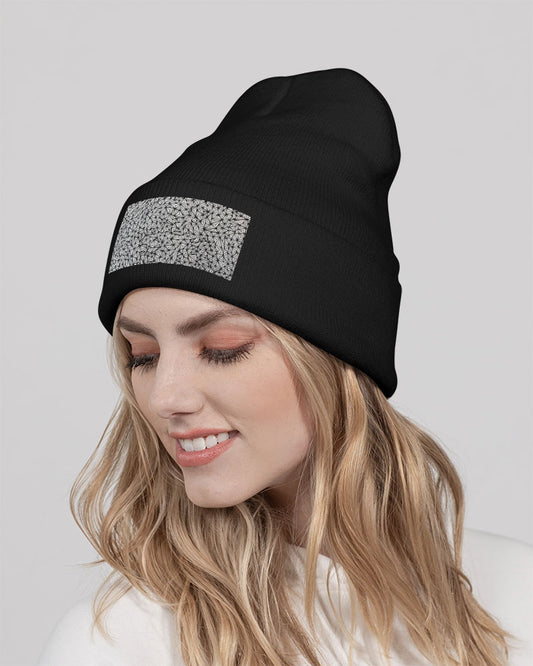 Triangular Mirage Solid Knit Beanie | Sportsman