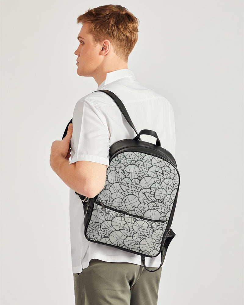 Shaun's Basketballs 2023 Classic Faux Leather Backpack