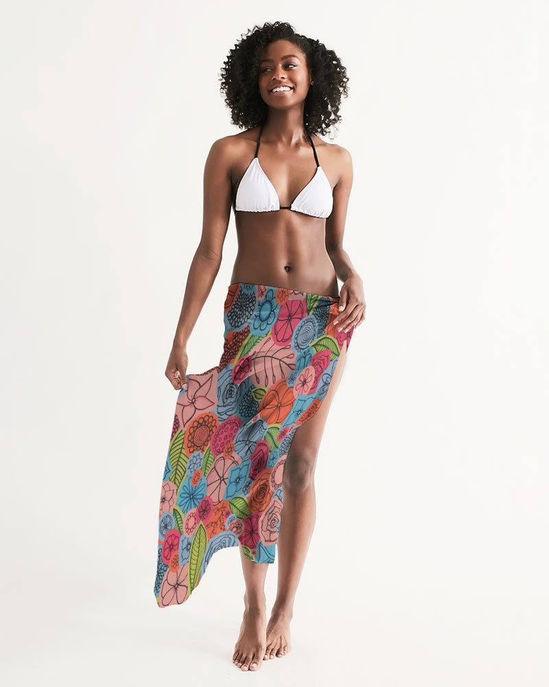 Les Deuxièmes Fleurs Swim Cover Up