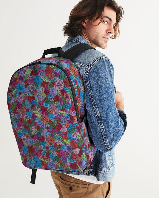 Les Fleurs Large Backpack