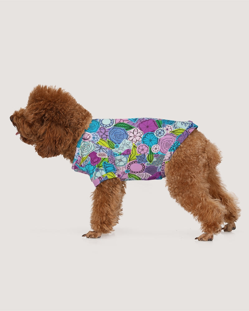 Les Fleurs Violettes Doggie Tee