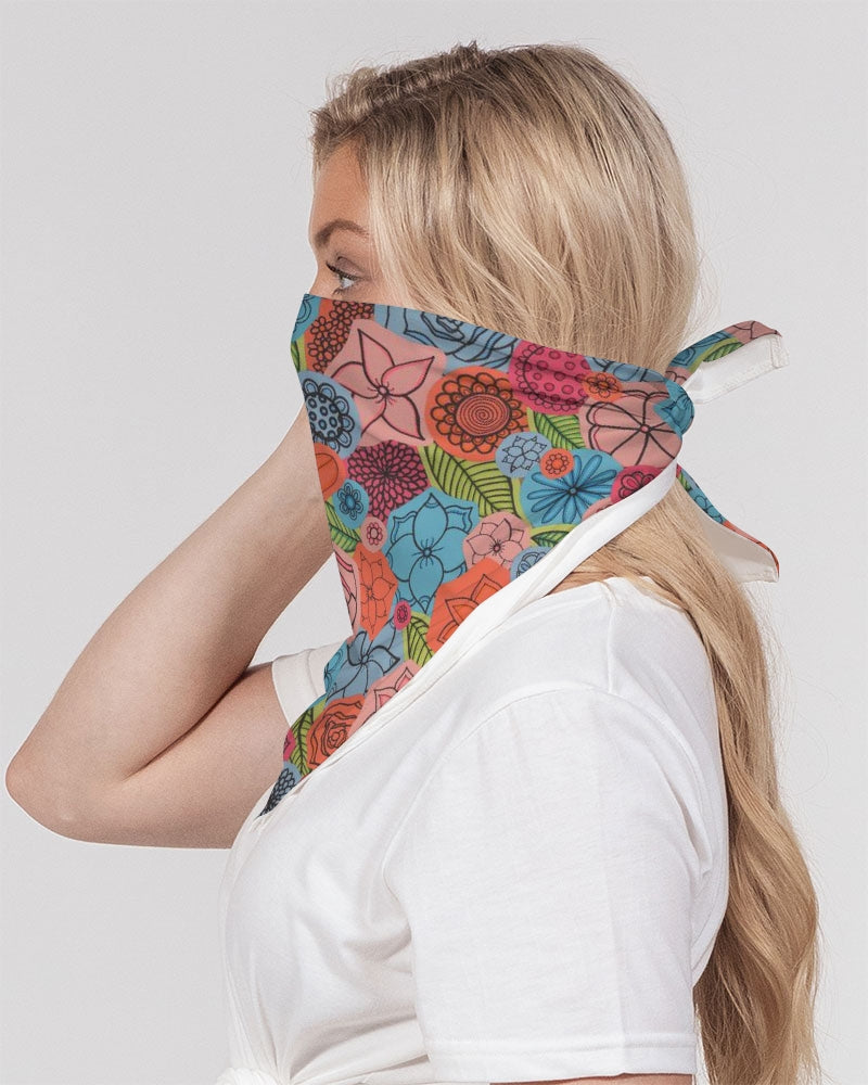 Les Deuxièmes Fleurs Bandana Set