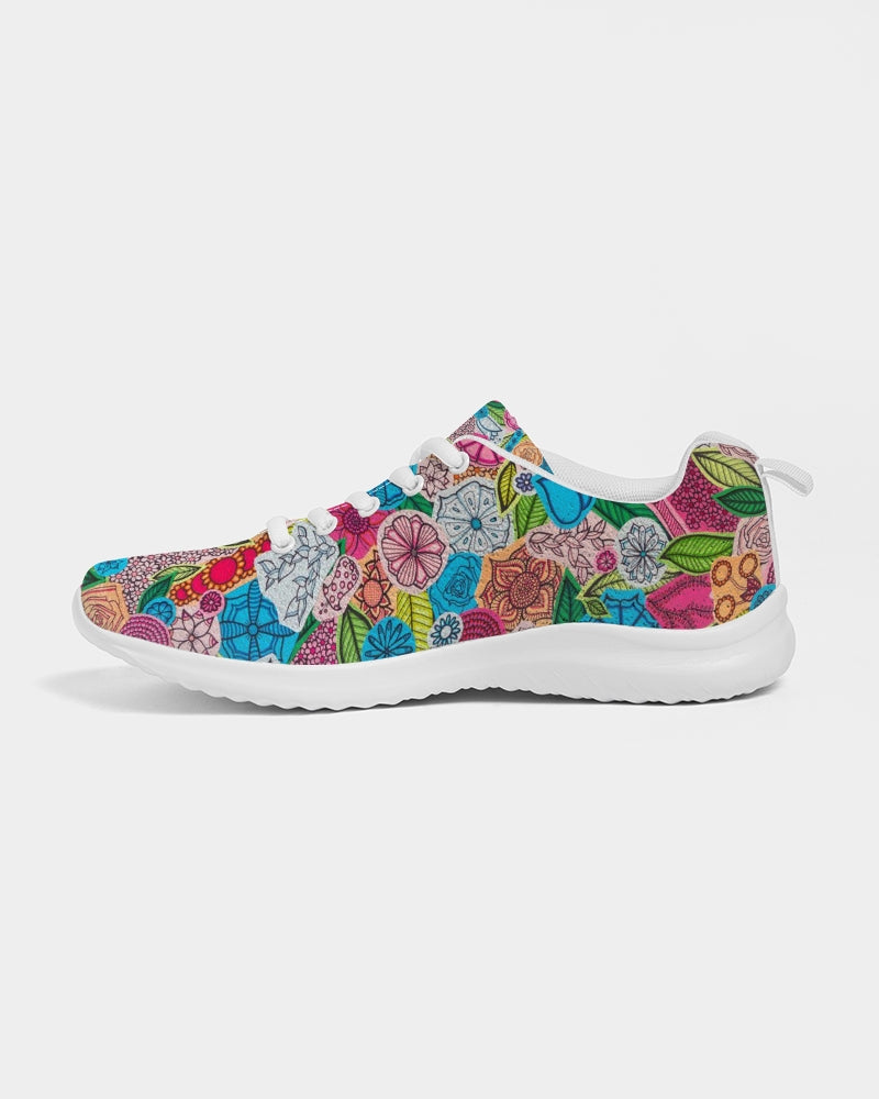 Fleurs de Printemps Men's Athletic Shoe