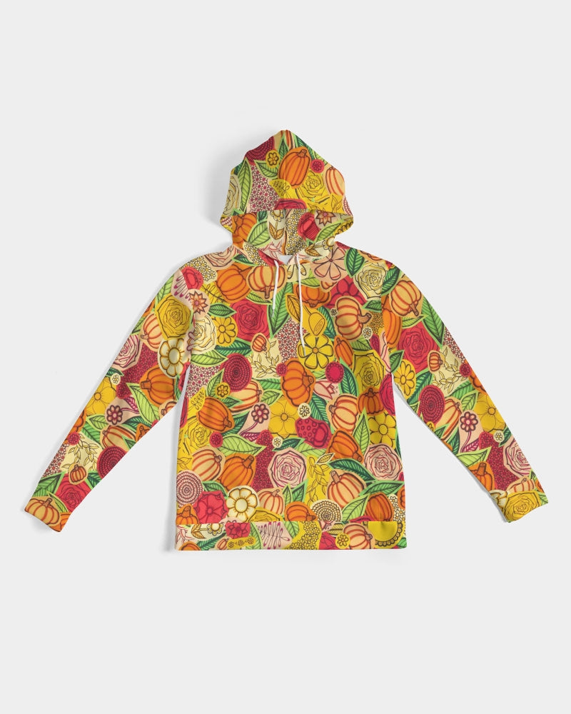 Citrouilles et Fleurs Men's Hoodie