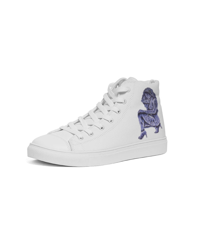 Consommé par le Violet Women's Hightop Canvas Shoe