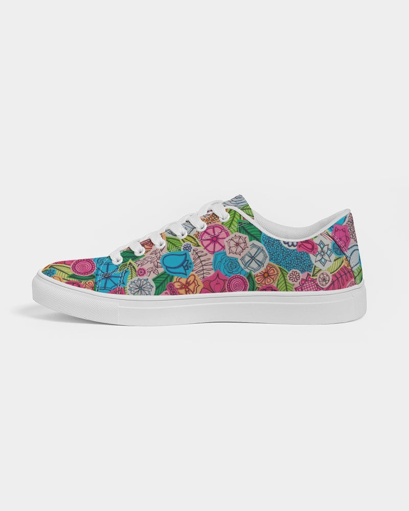 Fleurs de Printemps Women's Faux-Leather Sneaker