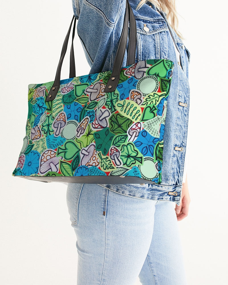 Fleurs et Trèfles Stylish Tote