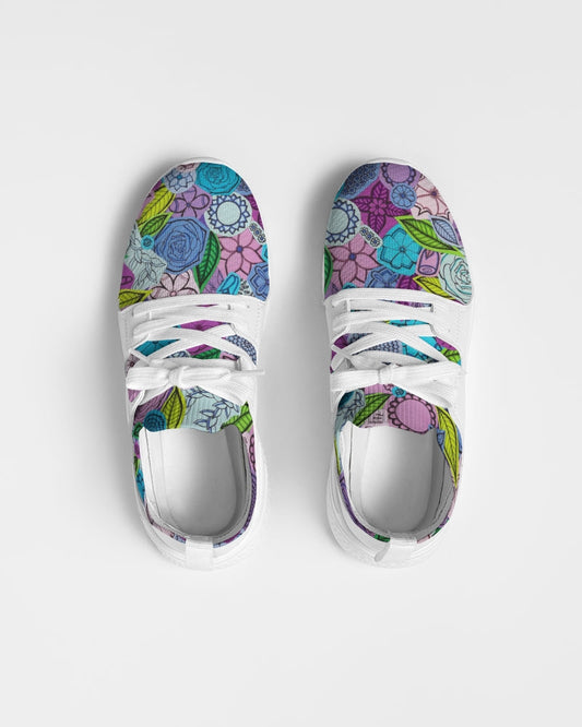 Les Fleurs Violettes Women's Two-Tone Sneaker