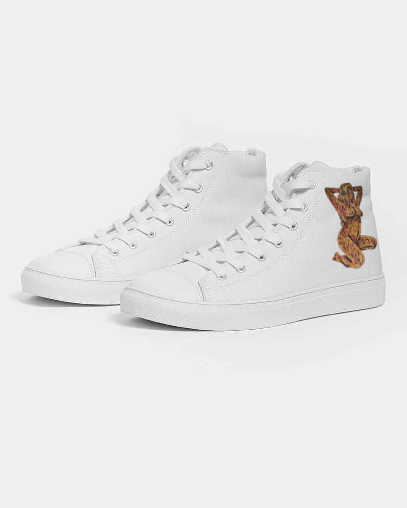 Feu d'automne Women's Hightop Canvas Shoe