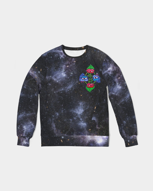 Galaxy (1) Men's Classic French Terry Crewneck Pullover
