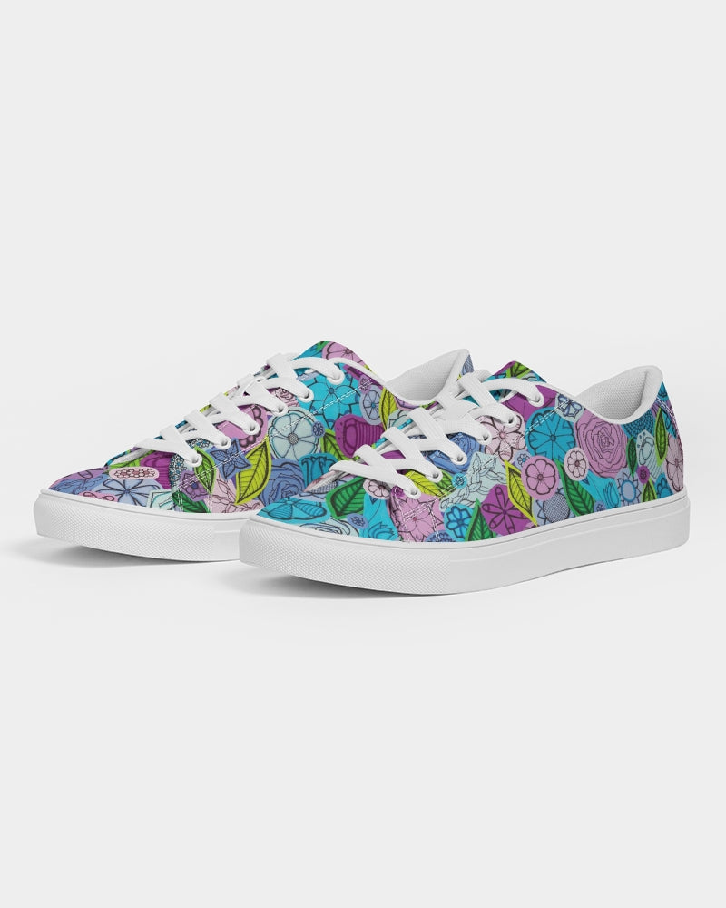 Les Fleurs Violettes Men's Faux-Leather Sneaker