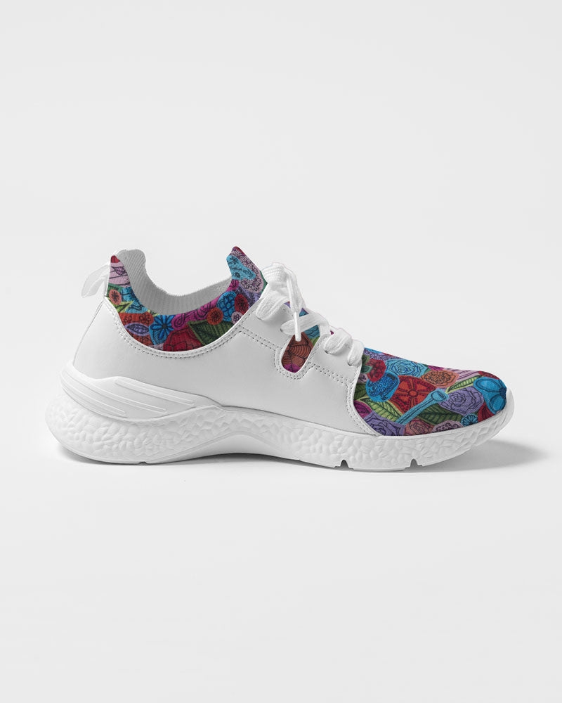 Les Fleurs Women's Two-Tone Sneaker