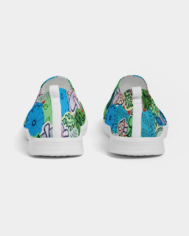 Fleurs et Trèfles Women's Slip-On Flyknit Shoe