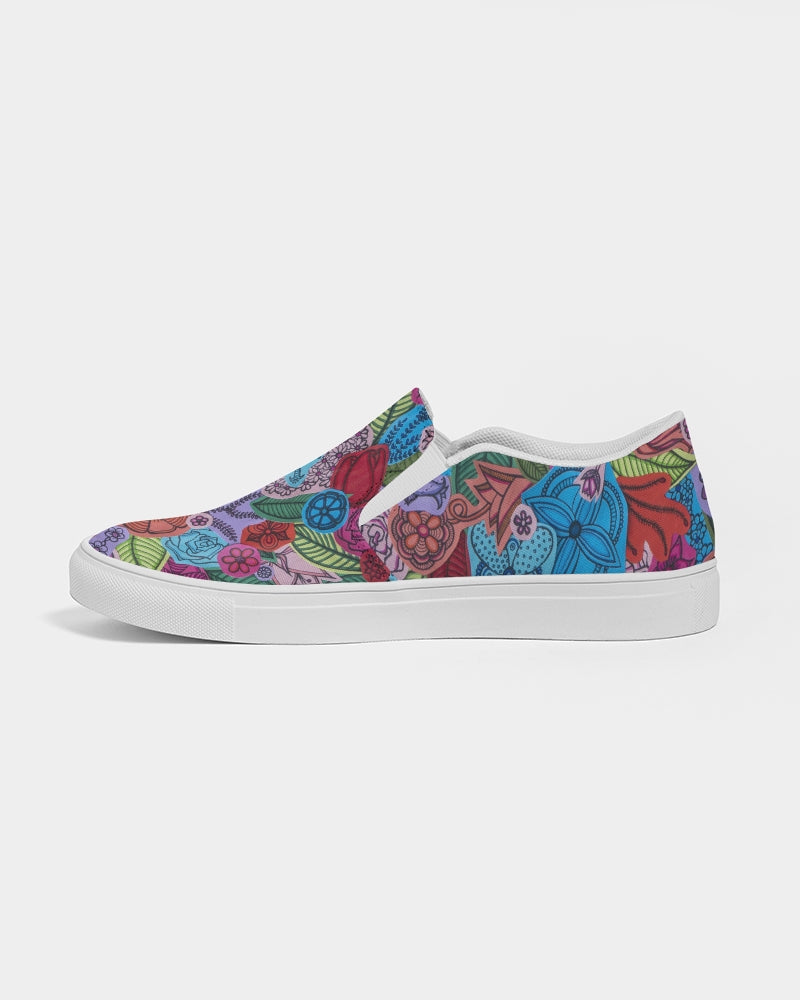 Les Fleurs Women's Slip-On Canvas Shoe