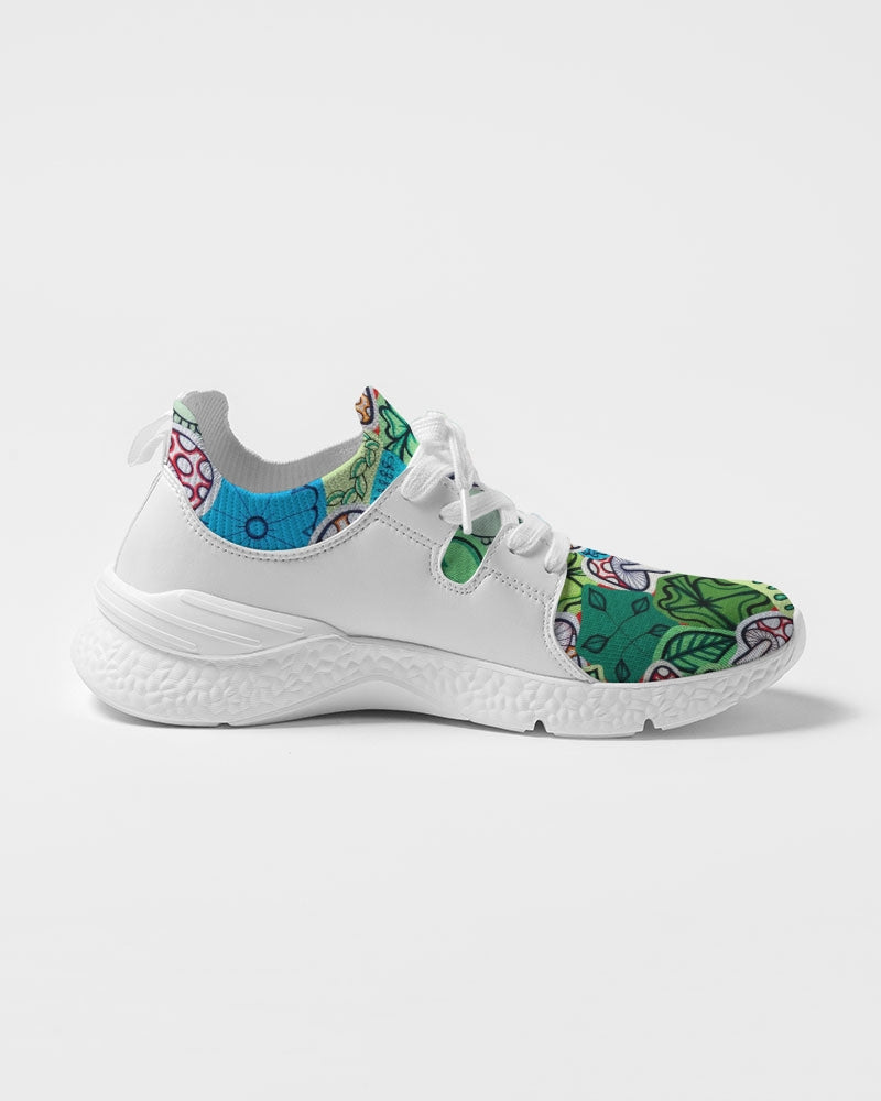 Fleurs et Trèfles Women's Two-Tone Sneaker