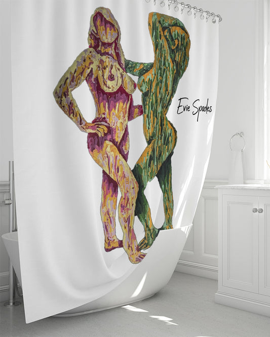 Rester Ferme Shower Curtain 72"x72"