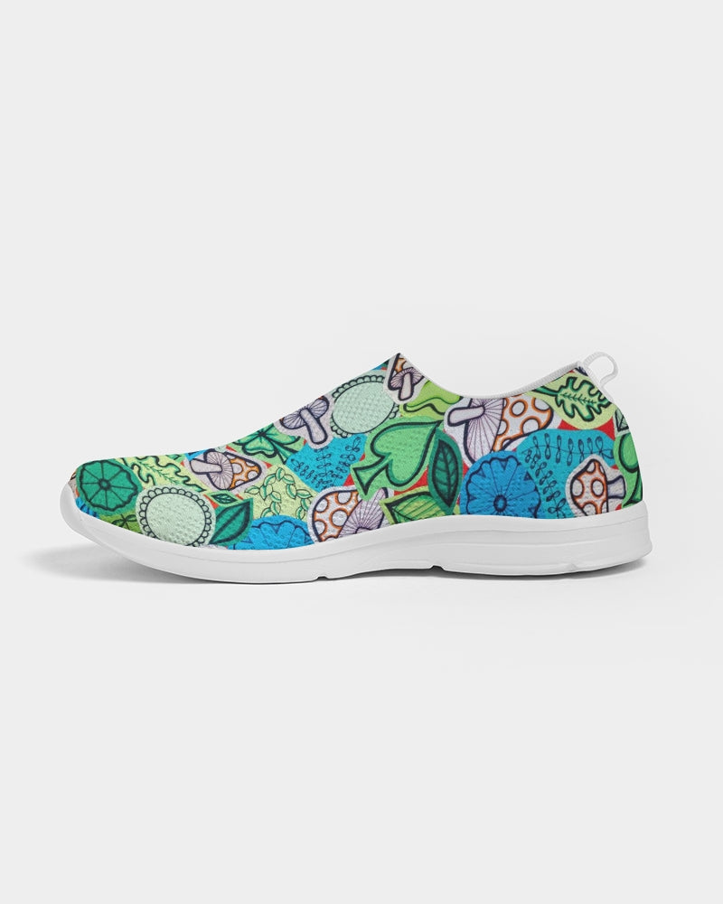 Fleurs et Trèfles Women's Slip-On Flyknit Shoe