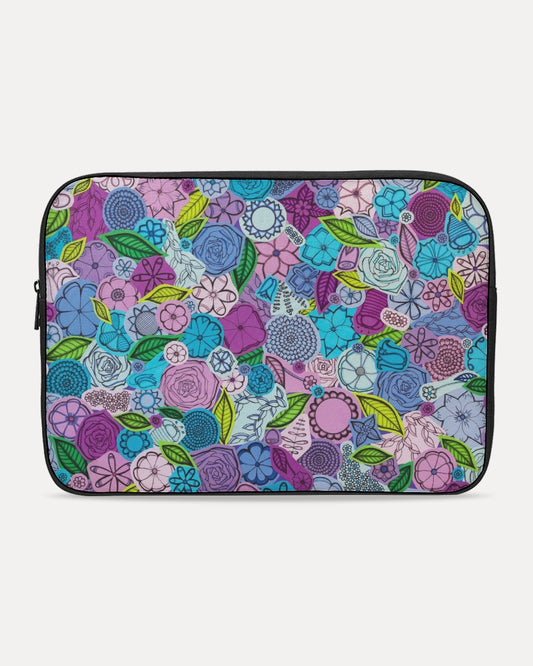 Les Fleurs Violettes Laptop Sleeve