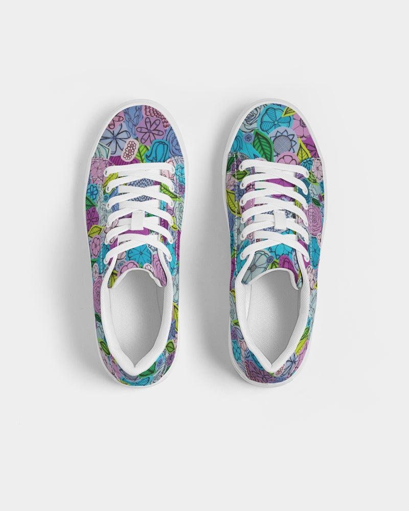 Les Fleurs Violettes Women's Faux-Leather Sneaker