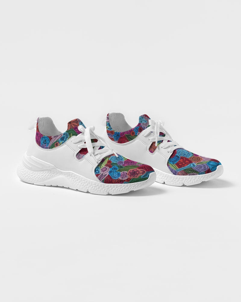 Les Fleurs Women's Two-Tone Sneaker