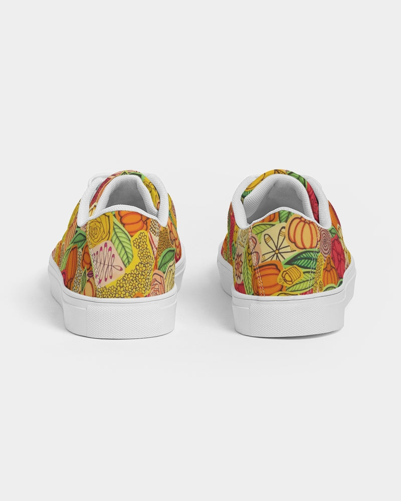 Citrouilles et Fleurs Women's Faux-Leather Sneaker