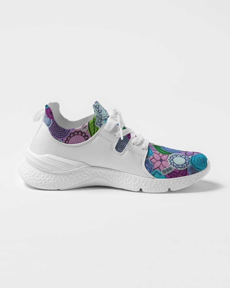 Les Fleurs Violettes Women's Two-Tone Sneaker